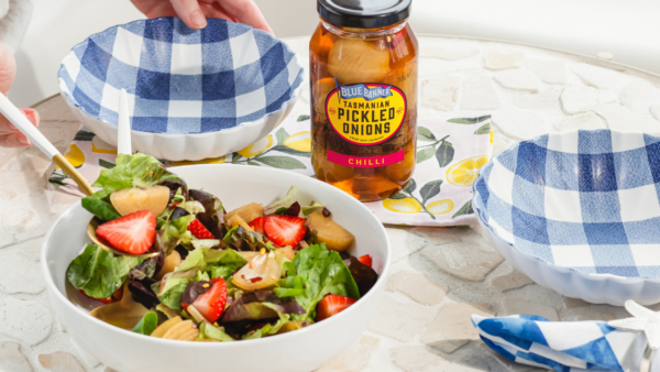 Blue Banner Strawberry Butter Leaf Salad