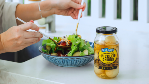 Blue Banner Simple Everyday Salad