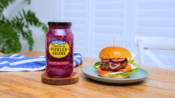 Blue Banner Classic Burger