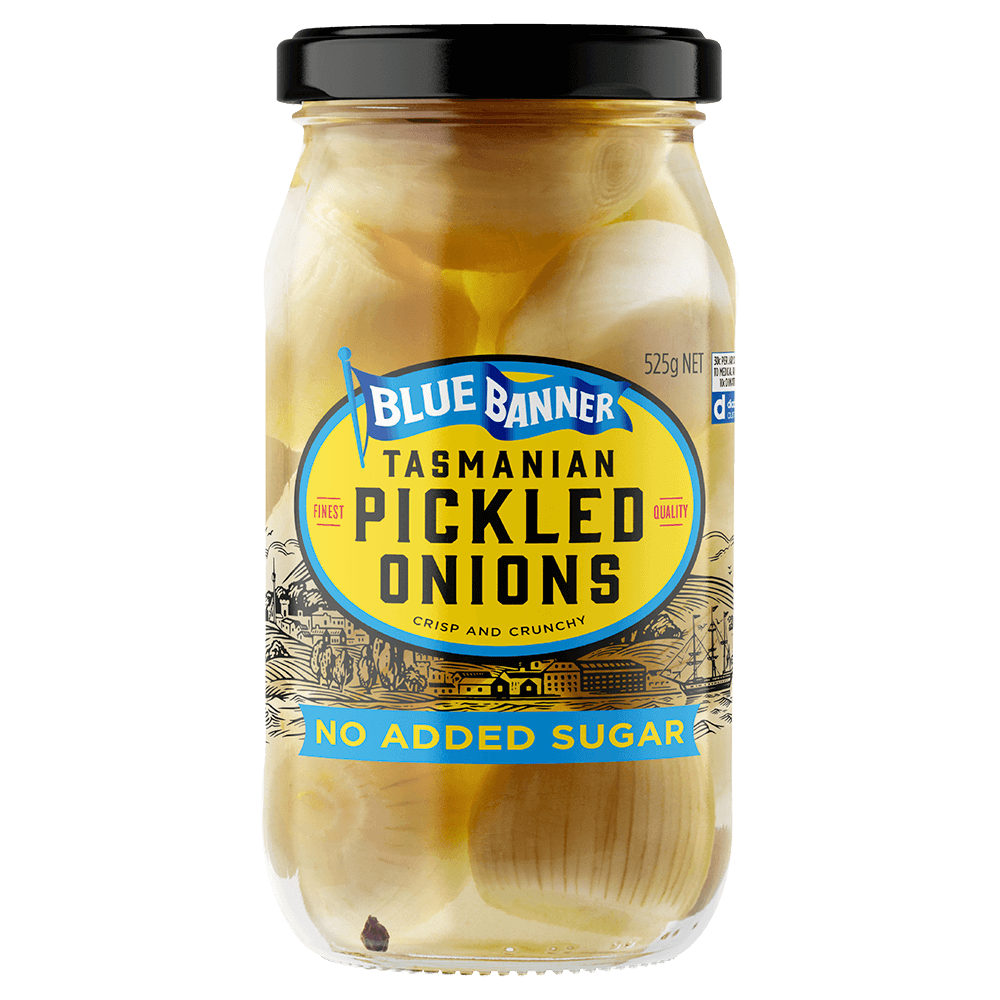 Blue Banner Picked Onions No Added Sugar